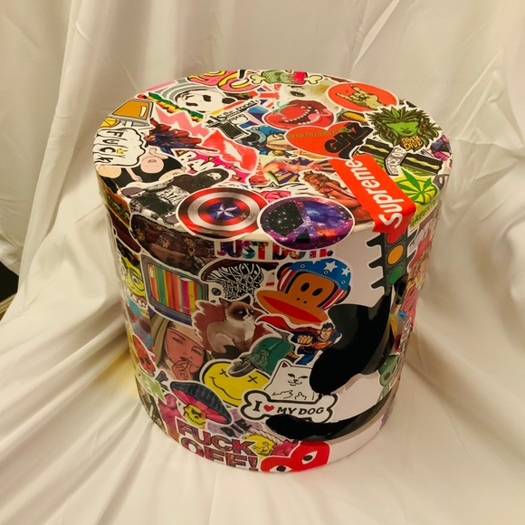 MARSHMELLO -CUSTOM MADE GRAFFITI MARSHMELLO HELMET - Picture 3 of 10